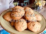 Receta Galletas de calabaza especiadas