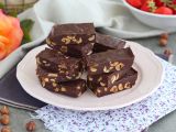 Receta Fudge con avellanas (barritas cremosas de chocolate y avellana)