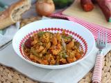 Receta Arroz con chorizo y azafrán (en olla express)