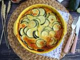 Receta Clafoutis de calabacín y queso de cabra