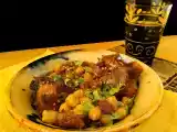 Receta Rabo de ternera con garbanzos {receta marroquí}