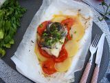 Receta Papillote de bacalao