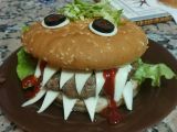 Receta Hamburguesa para halloween