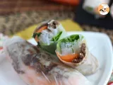Receta Rollitos de primavera vietnamitas: ternera marinada