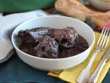 Receta Gallo al vino (coq au vin)