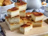 Barritas de cheesecake y tostadas francesas (french toast cheesecake bars)