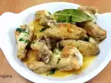 Receta Alitas de pollo al ajillo