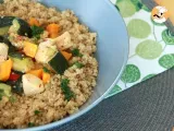 Receta Quinoa con verduras y pollo