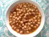 Receta Garbanzos con arroz fussioncook y tradicional