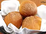 Receta Pan para hamburguesas