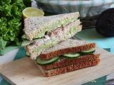 Receta Club sandwich de atún y aguacate