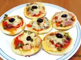 Receta Mini pizzas en sartén