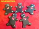 Receta Halloween: muñecos vudú