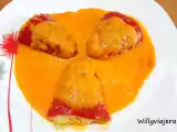 Receta Pimientos rellenos de marisco