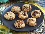 Receta Cookies de chocolate, cacahuetes y almendra