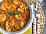 Receta Tortellini en sopa