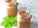 Receta Smoothie de chirimoya sabor menta-choc