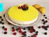 Receta Tarta mousse de limón sin gluten