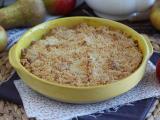 Receta Crumble de manzana y pera muy crujiente y fácil