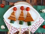 Receta Brochetas de salchichas, especial navidad