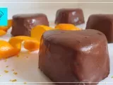 Receta Corazones de chocolate y naranja san valentín