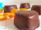Receta Corazones de chocolate y naranja san valentín