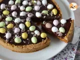 Receta Tartaleta de chocolate y caramelo para pascua
