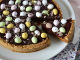 Receta Tartaleta de chocolate y caramelo para pascua