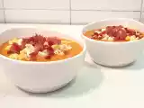 Receta Salmorejo cordobés, auténtica receta, fácil y rápida de hacer