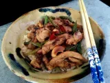 Receta Wok de pollo con anacardos {receta tailandesa}