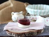 Receta Panna cotta con coulis de frutos rojos