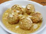 Receta Albóndigas de pollo en pepitoria