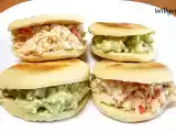 Receta Arepas andinas con 2 rellenos