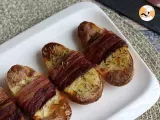Receta Patatas asadas envueltas en bacon