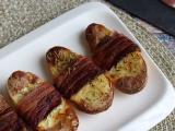 Receta Patatas asadas envueltas en bacon