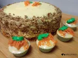 Receta Carrot cake o tarta de zanahoria (receta original americana)
