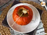 Receta Fondue de calabaza y queso. una receta muy original para el otoño