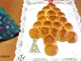 Receta Árbol de navidad de bollitos