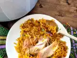 Receta Biryani {arroz con pollo pakistaní}