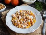 Receta Ensalada de salmón, garbanzos y naranja