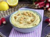 Receta Hummus con limón encurtido