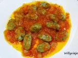 Receta Gnocchis de espinacas con tomate