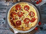 Receta Quiche vegetariana de tomate y queso feta