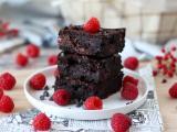 Receta Brownie de chocolate y frambuesa, ¡puro placer!