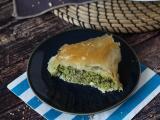 Receta Pastel griego de espinacas y queso feta (spanakopita)