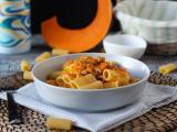 Receta Pasta con calabaza y carne picada