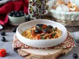 Receta spaghetti alla puttanesca ¡el plato de pasta con sabor a mediterraneo!