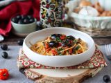 Receta spaghetti alla puttanesca ¡el plato de pasta con sabor a mediterraneo!