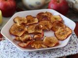 Receta Chips de manzana y canela en freidora de aire