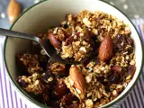 Receta Granola exprés en freidora de aire para un desayuno crujiente